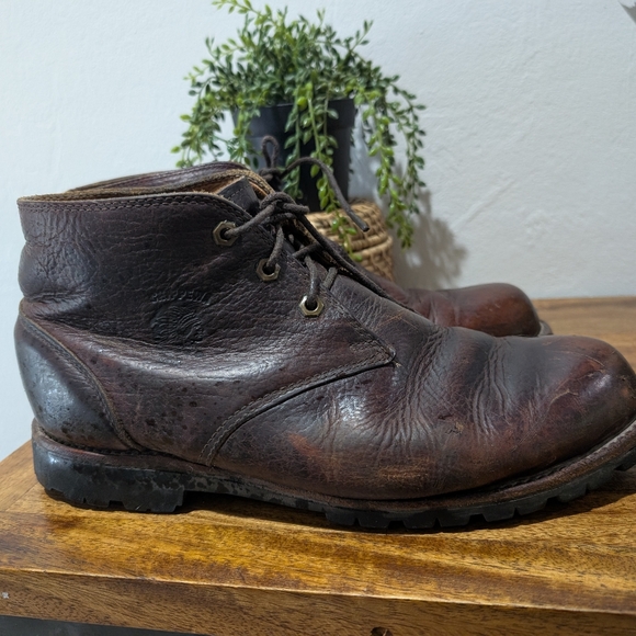 VTG Chippewa‎ Leather Chukka Boots,  Made In USA 10.5D - Picture 1 of 11